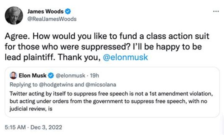 Exploring The Digital Presence Of James Woods On Twitter