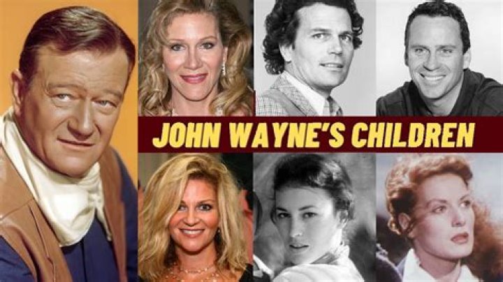 Exploring The Legacy Of John Wayne's Children