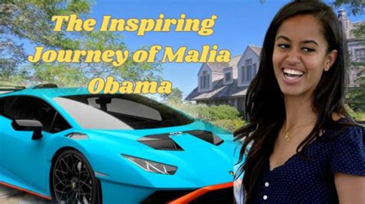 Malia Obama: A Journey Through Education And Growth