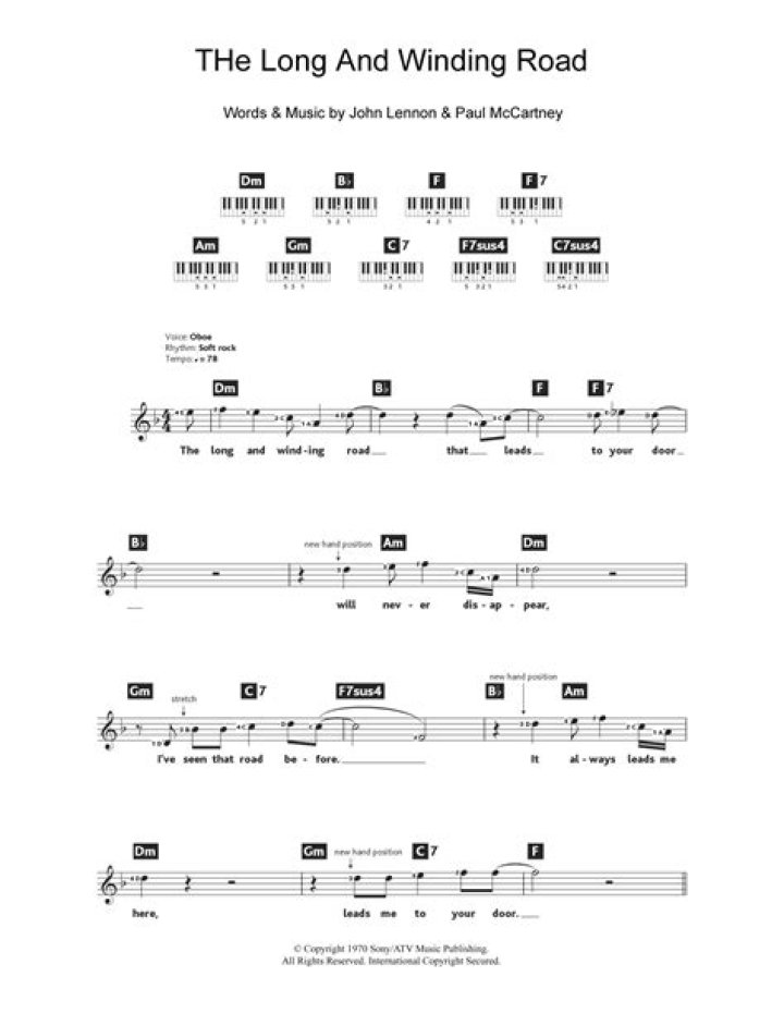 The Melodic Journey Of "The Long And Winding Road" Lyrics