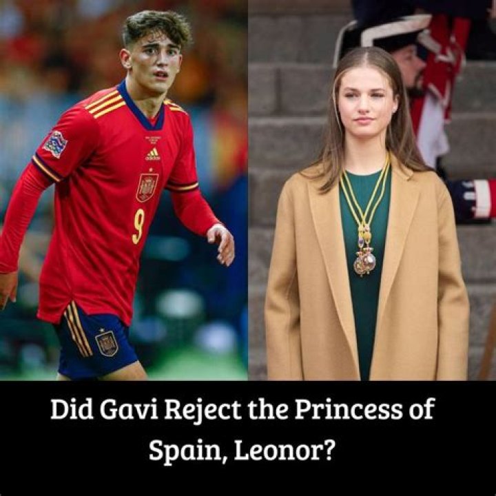 Understanding The Connection Between Leonor Of Spain And Gavi