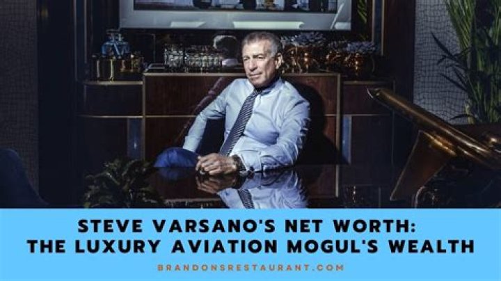 Unveiling The Wealth: The Steve Varsano Net Worth Journey